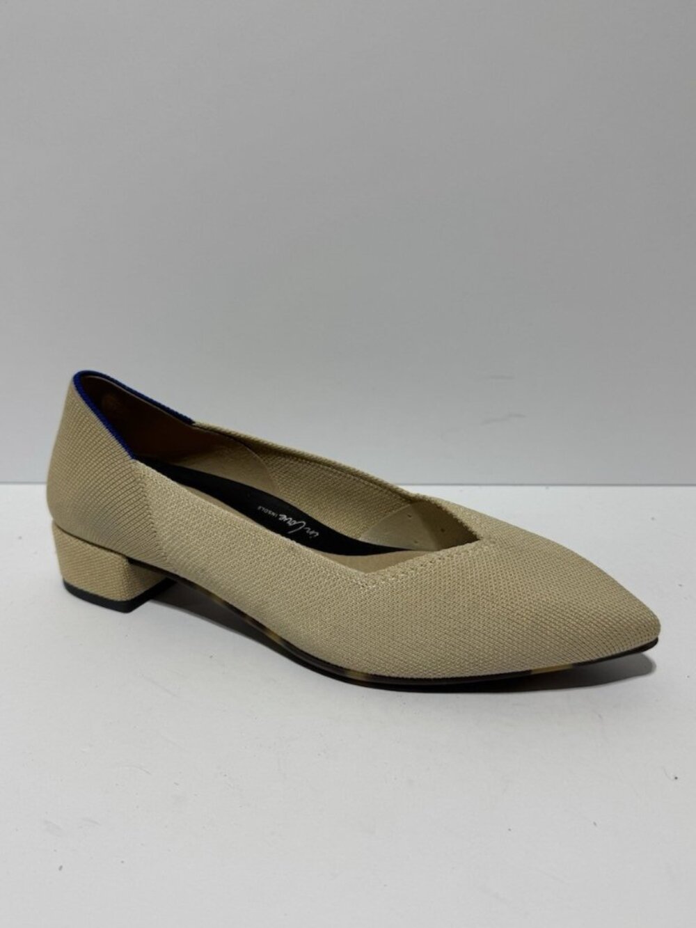 Rothy’s Womens The High Point Pump Heels Sand Size 8 M
